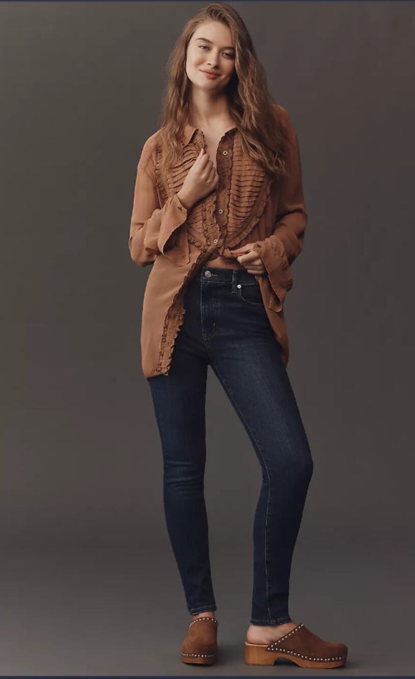 NWT FRAME Le High High-Rise Skinny Jeans - 25 waist